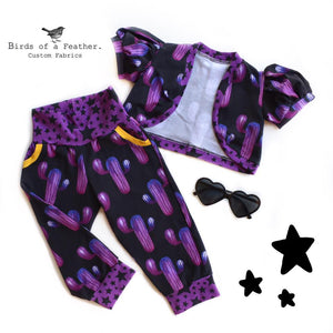 Stars - Cactus, Pop & Purple Coordinate