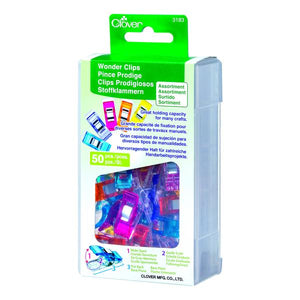 Clover Wonder Clips - Assorted 50 Pieces