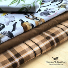 Milk Chocolate Stretch French Terry 250gsm