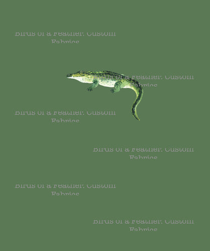Alligator - Green Panel