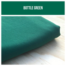 Bottle Green Stretch French Terry 250gsm