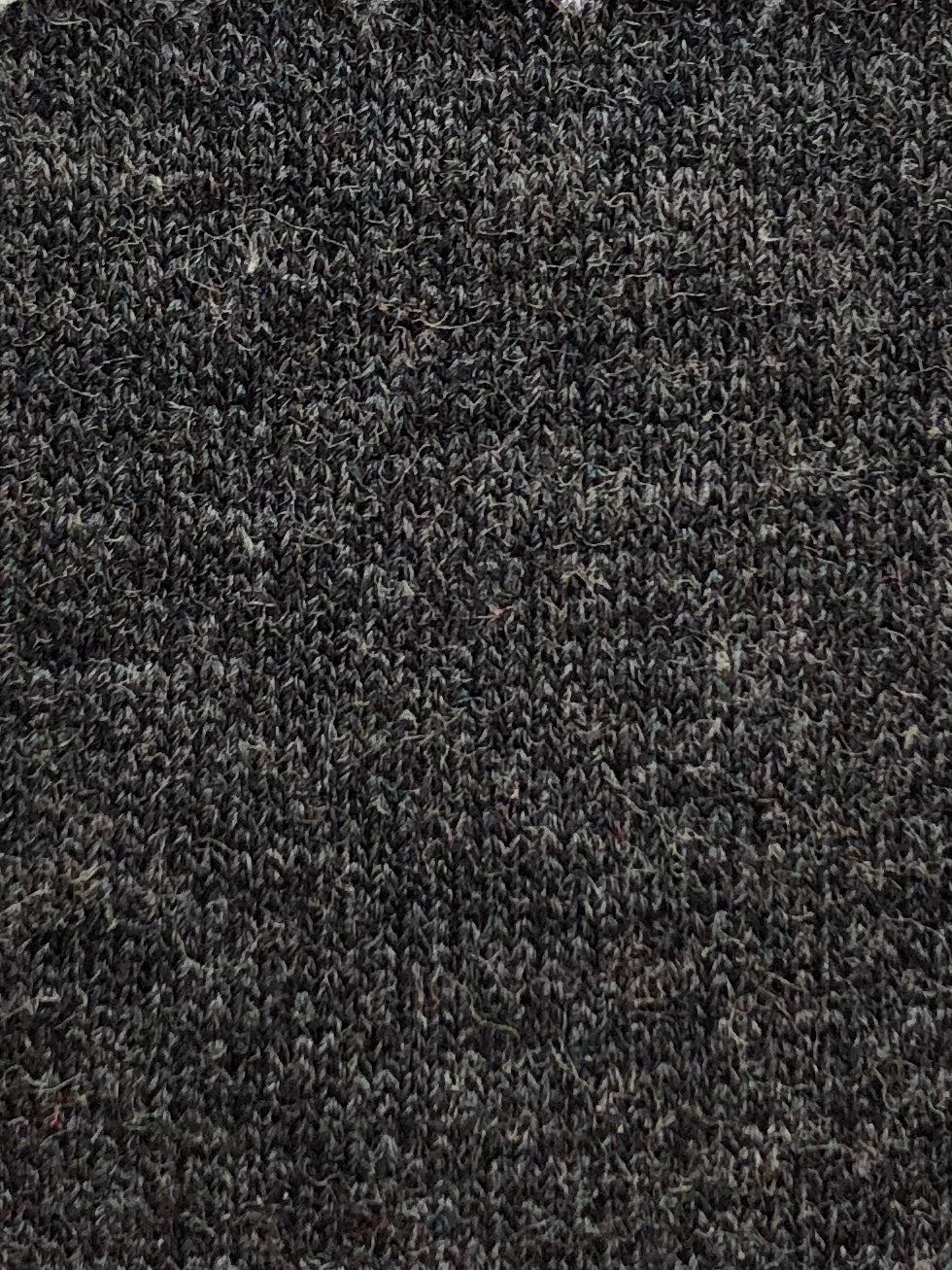 Dark Heathered Grey Stretch French Terry - Discounted Preorder
