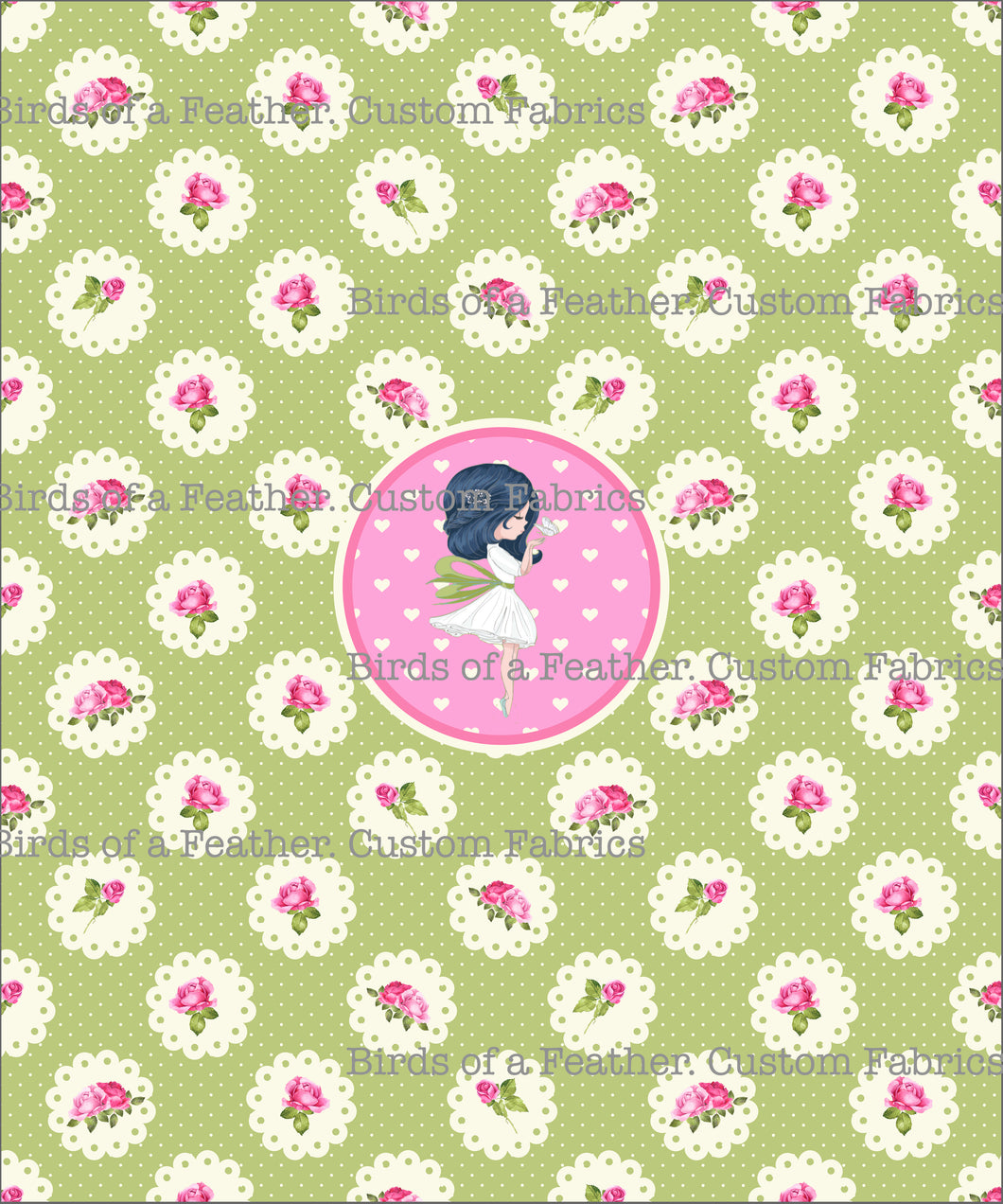 Floral Apple Panel