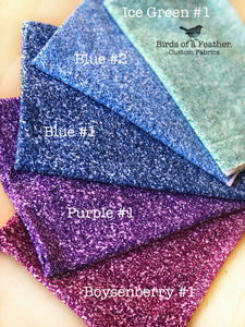 Blue #2 Faux Glitter