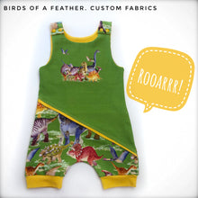 Dino Friends - Bright Green Panel (Baby/Toddler Image size)