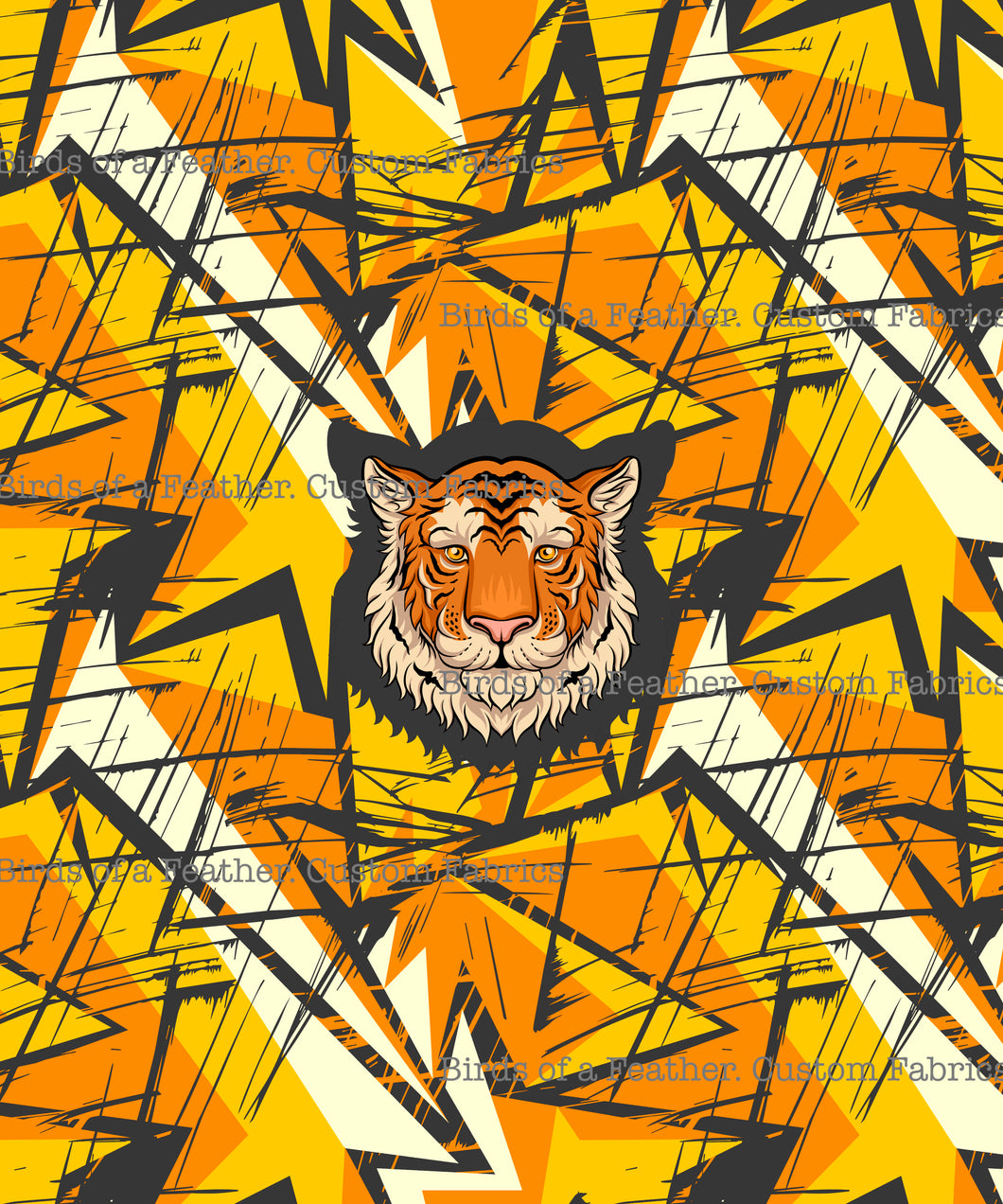 Tiger Orange Panel