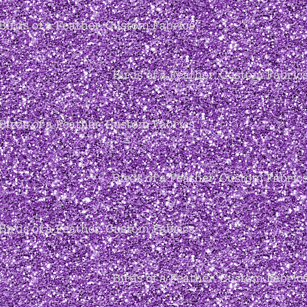 Purple #1 Faux Glitter