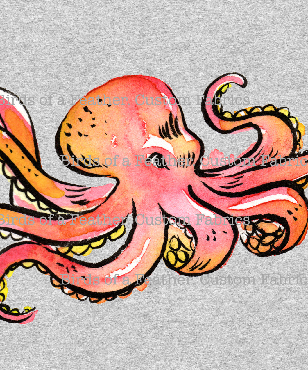 Octopus - Jumbo Sea Creatures Panel *Pre-Order