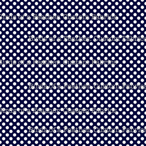 Be Cool, Be Polka Dot - Dark Blue