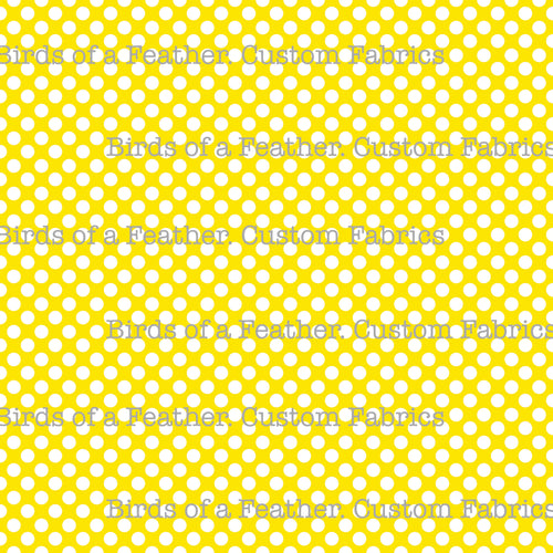 Be Cool, Be Polka Dot - Yellow