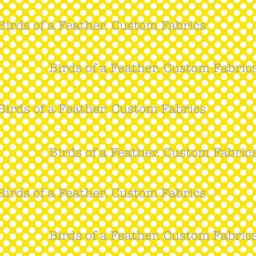 Be Cool, Be Polka Dot - Yellow