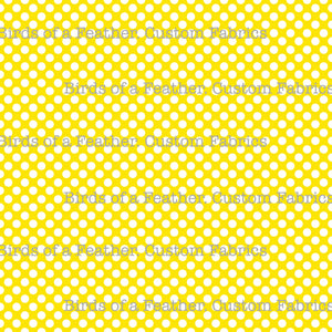 Be Cool, Be Polka Dot - Yellow