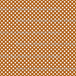 Be Cool, Be Polka Dot - Brown