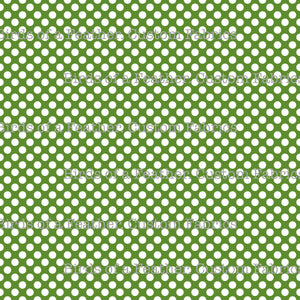 Be Cool, Be Polka Dot - Green