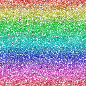 Rainbow Ombre Faux Glitter *Pre-Order