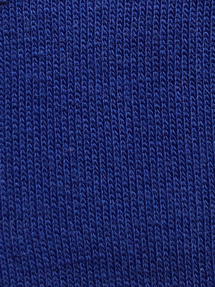 Deep Royal Blue Stretch French Terry - Discounted Preorder