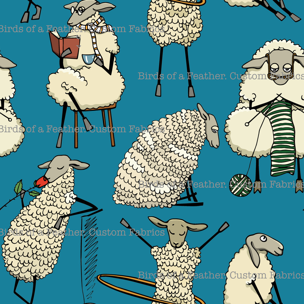 Chilled Sheep - Blue