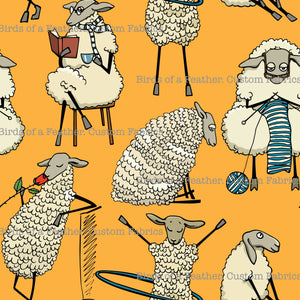 Chilled Sheep Yellow