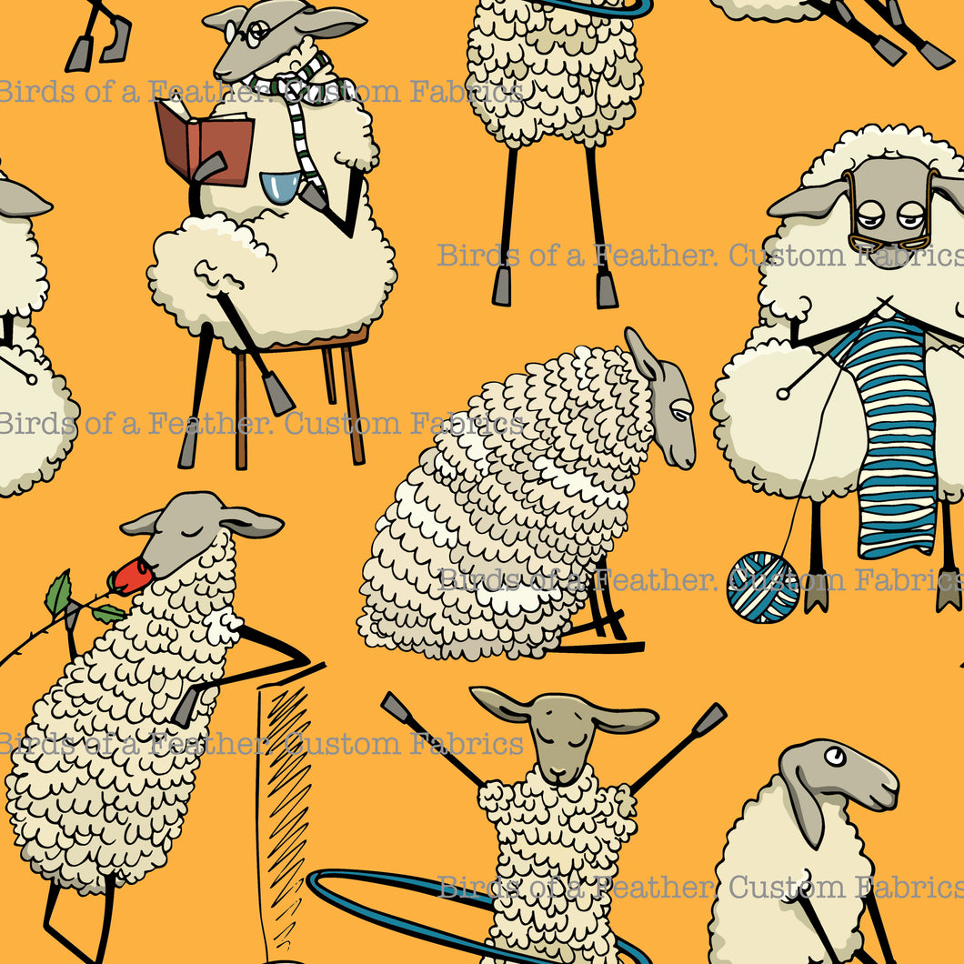 Chilled Sheep Yellow