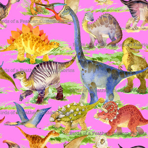 Walking with Dinosaurs - Bubblegum Pink