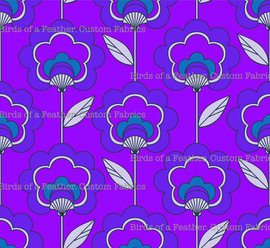 Shell be Flowers - Purple