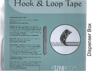 Uni-Trim 20mm Hook & Loop / White Sew-in