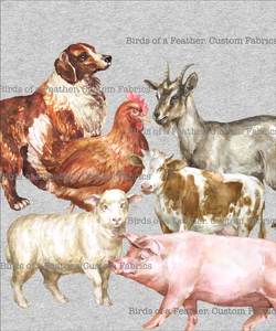 Farm Animals - Panel