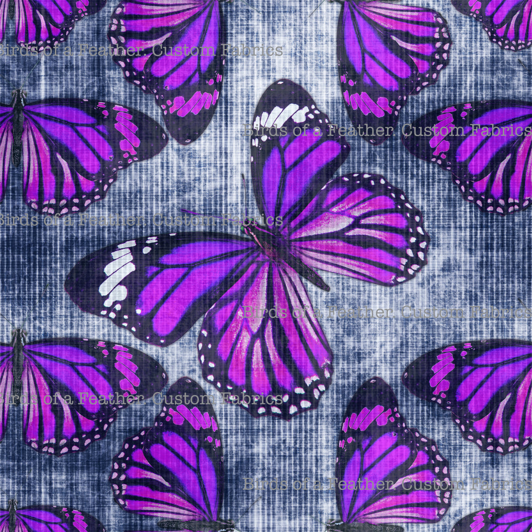 Grunge Denim Butterflies *Pre-Order